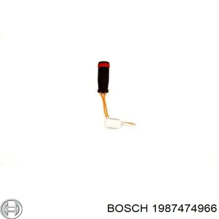 Датчик зносу гальмівних колодок, задній 1987474966 Bosch