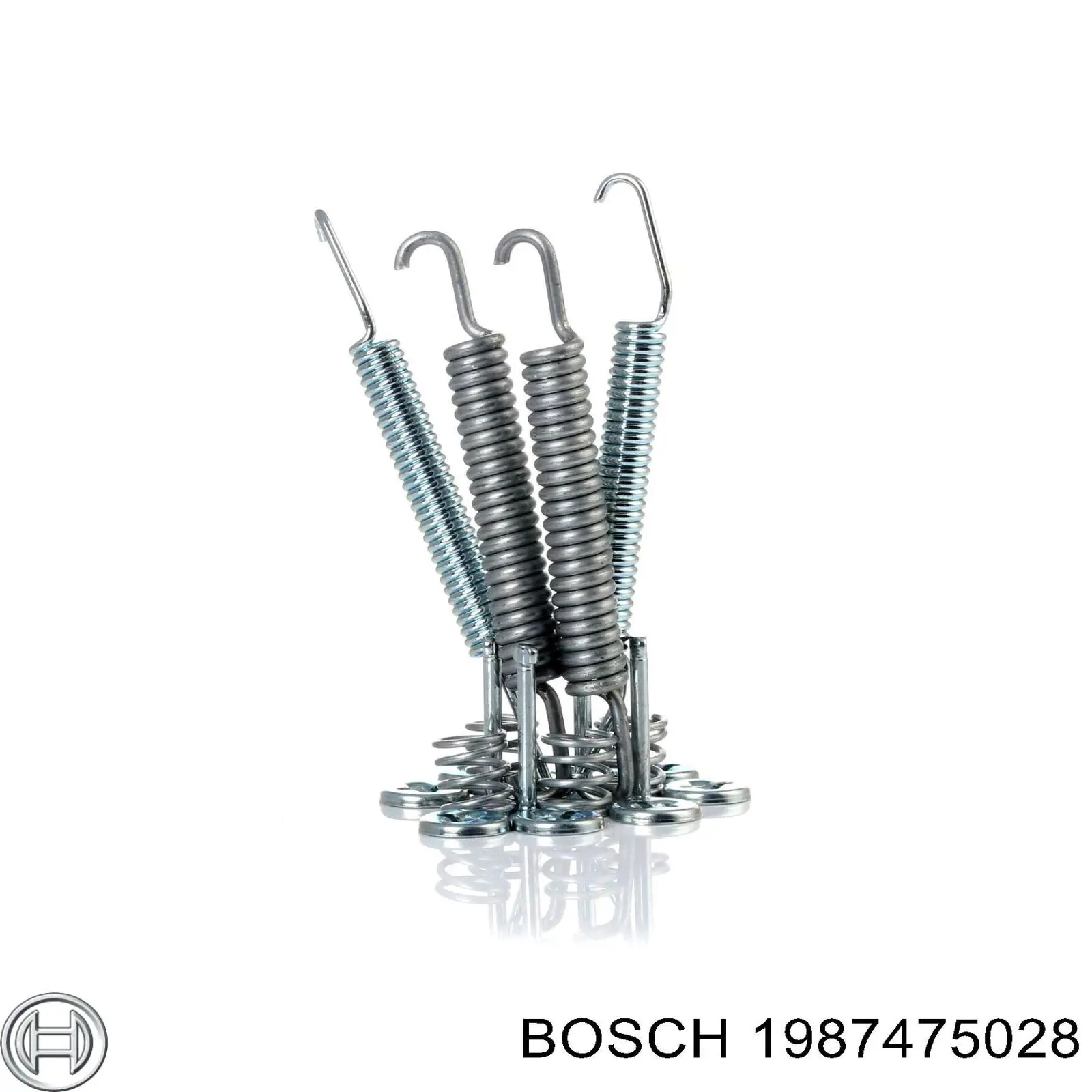 Монтажный комплект задних барабанных колодок Bosch 1987475028