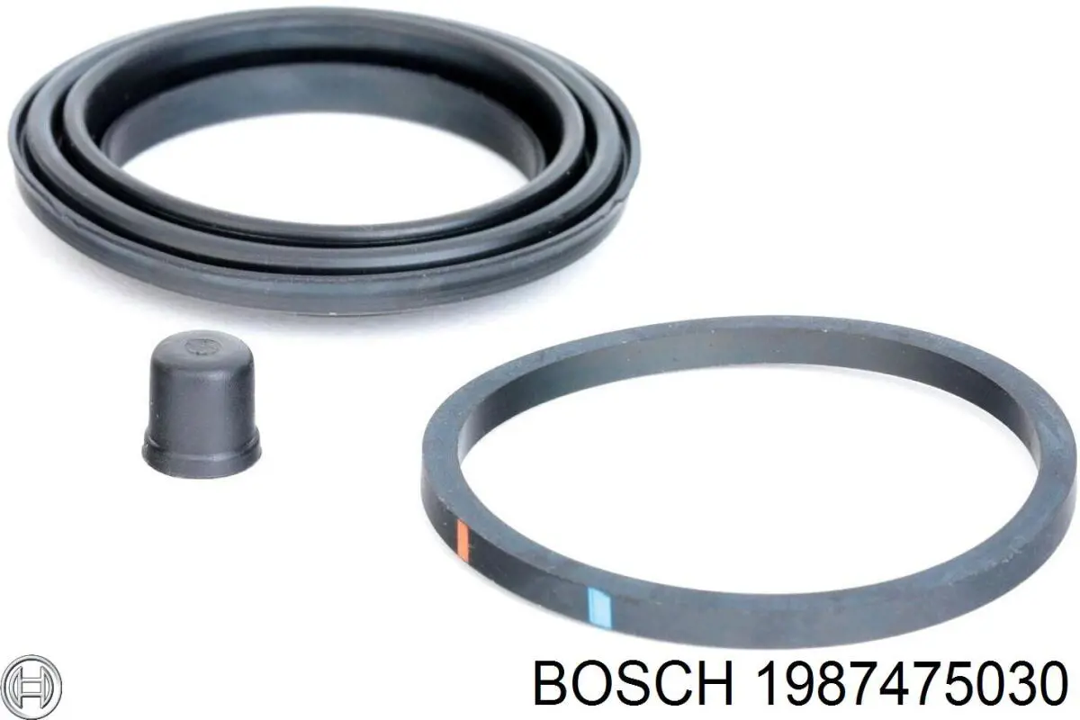 1987475030 Bosch Комплект монтажный задних барабанных колодок