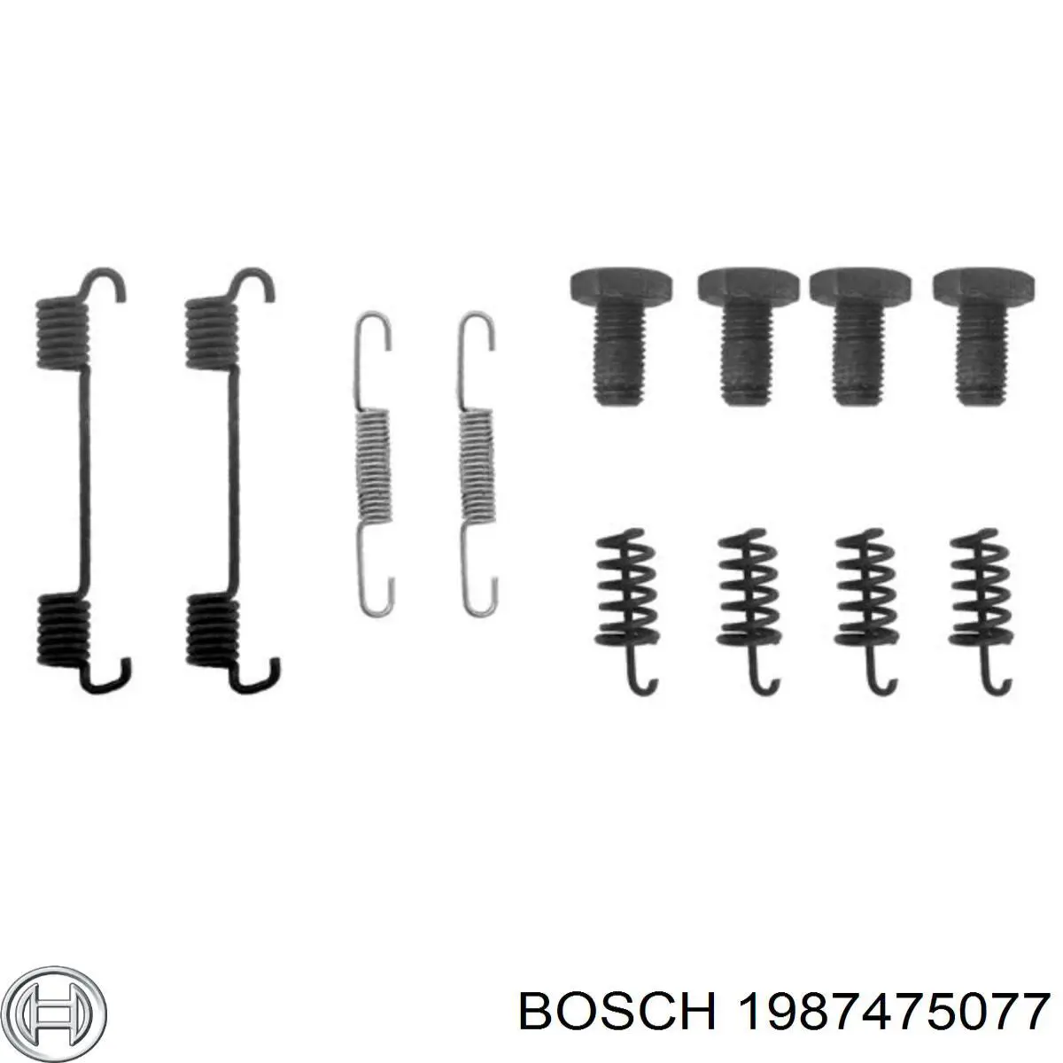 1987475077 Bosch ремкомплект стояночного тормоза
