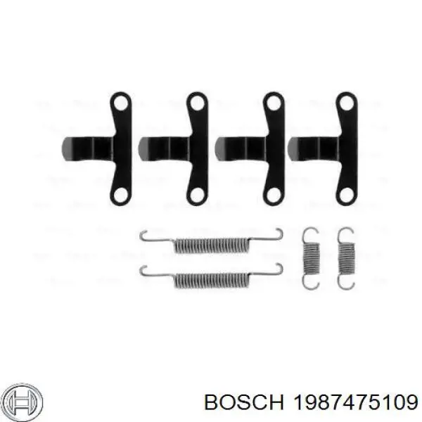 Ремкомплект стоянкового гальма 1987475109 Bosch