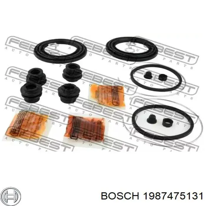 1987475131 Bosch Ремкомплект торм. колодок