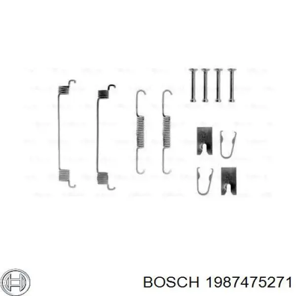 1987475271 Bosch механизм подвода (самоподвода барабанных колодок (разводной ремкомплект))