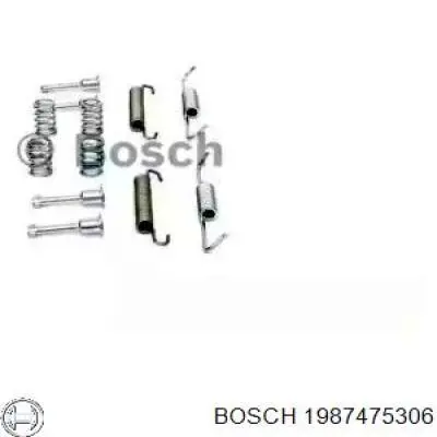 Монтажный комплект задних барабанных колодок 1987475306 Bosch