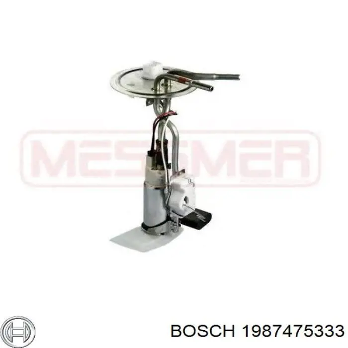 Ремкомплект тормозных колодок 1987475333 Bosch
