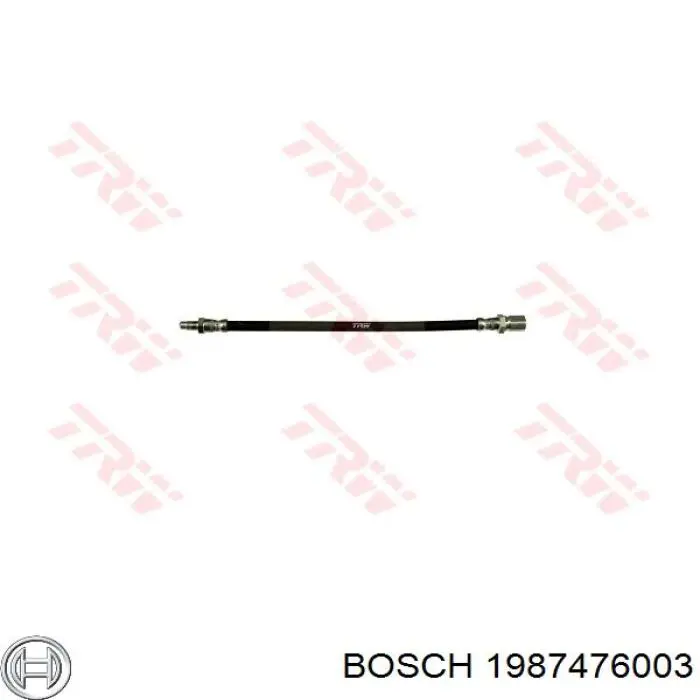 1987476003 Bosch шланг тормозной задний
