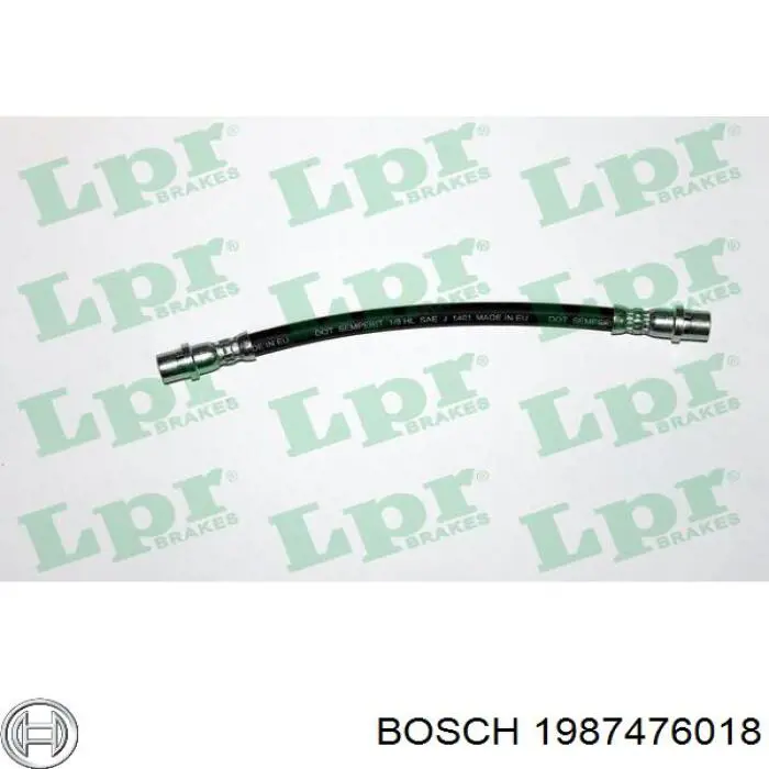 Тормозной шланг задний Bosch 1987476018 цена, от 8.20 USD