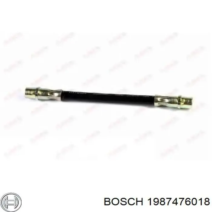 Купить 1987476018 Bosch Задний тормозной шланг