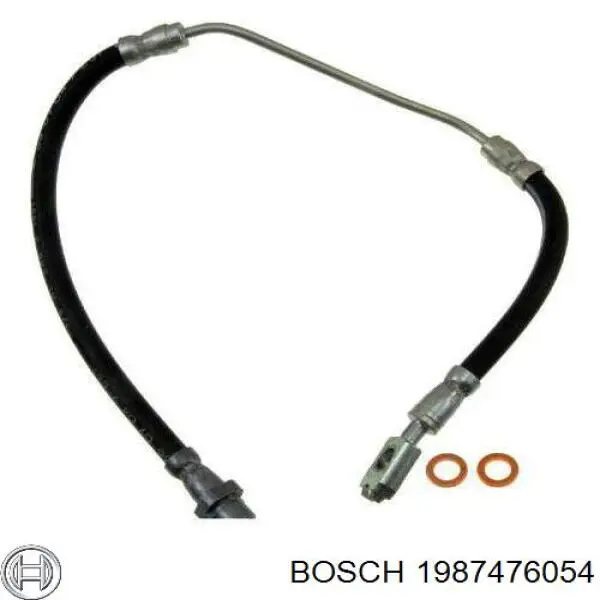 Купить 1987476054 Bosch Шланг тормозной задний левый