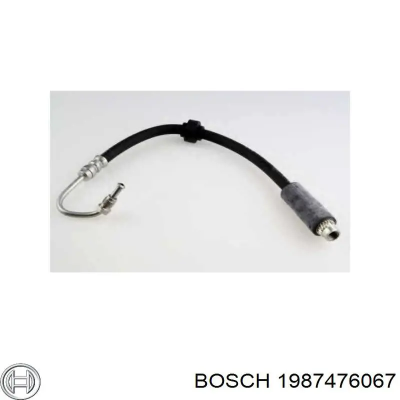 Купить 1987476067 Bosch Шланг тормозной задний правый