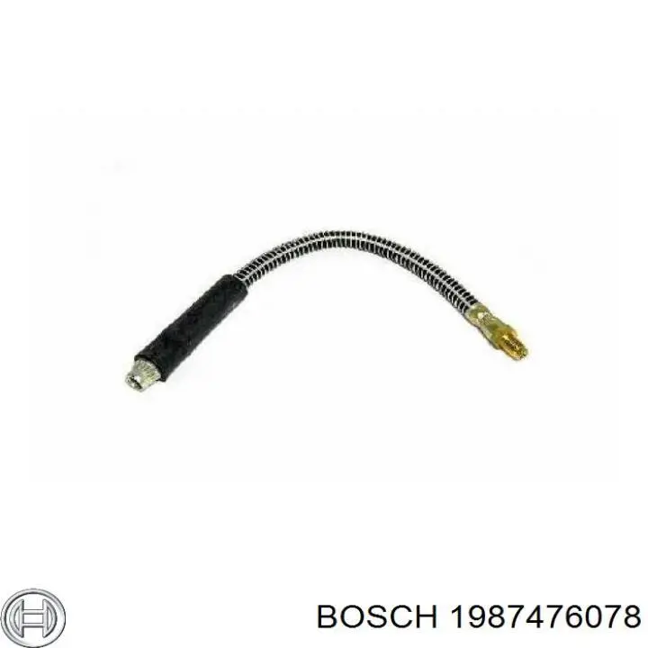 Тормозной шланг задний Bosch 1987476078 цена, от 10.55 USD