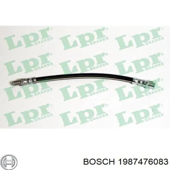 Задний тормозной шланг 1987476083 Bosch