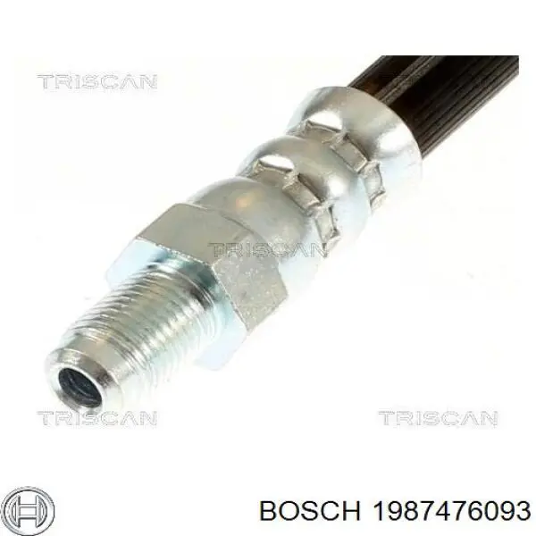 Тормозной шланг 1987476093 Bosch