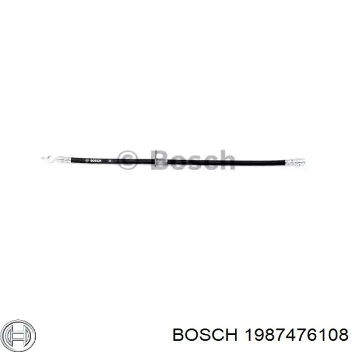 Шланг тормозной передний, левый Bosch 1987476108 цена, от 33.75 USD