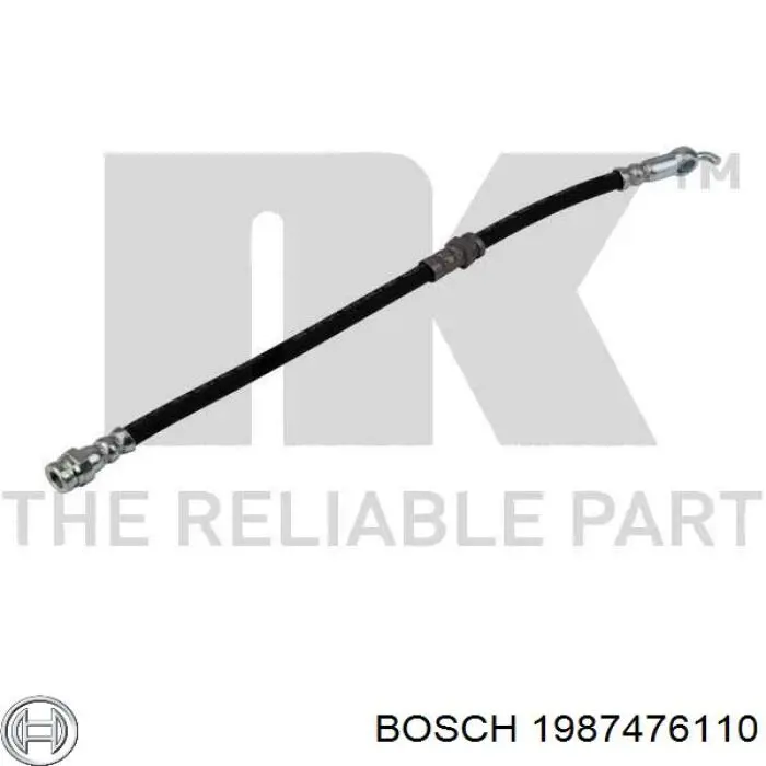 Шланг тормозной передний 1987476110 Bosch