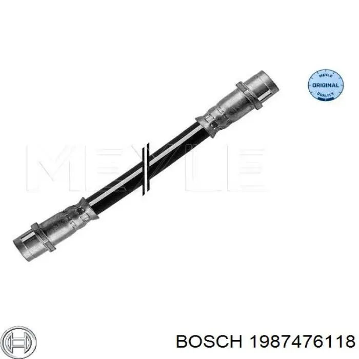 Задний тормозной шланг 1987476118 Bosch