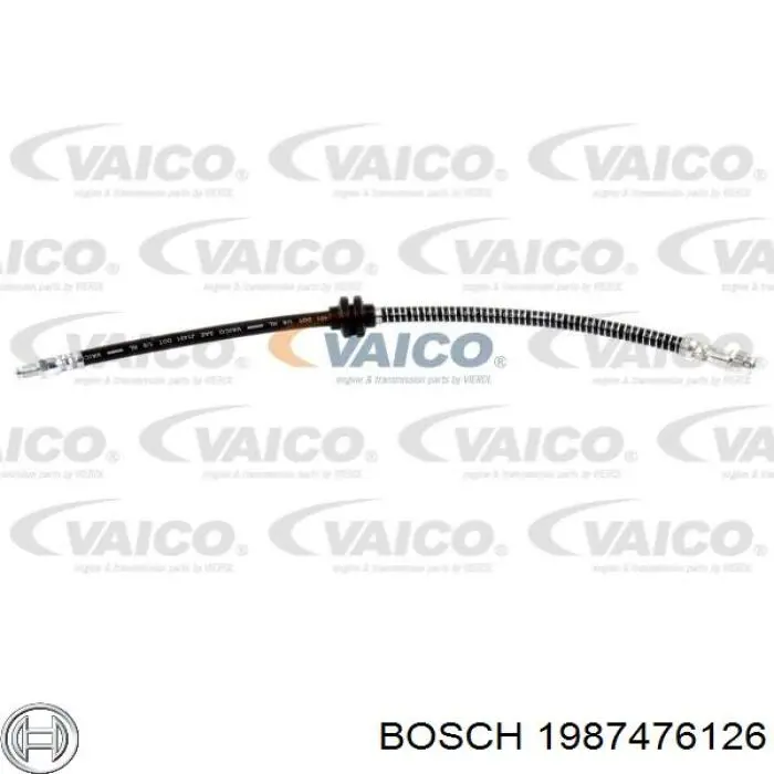 Шланг тормозной передний 1987476126 Bosch