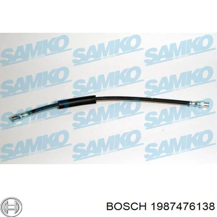 Шланг тормозной передний 1987476138 Bosch