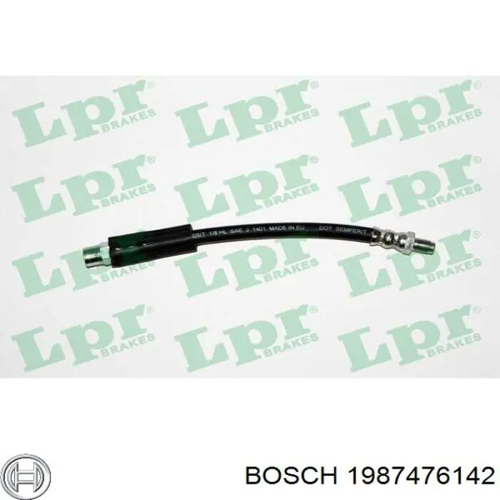 1987476142 Bosch Гибкая тормозная трубка задняя