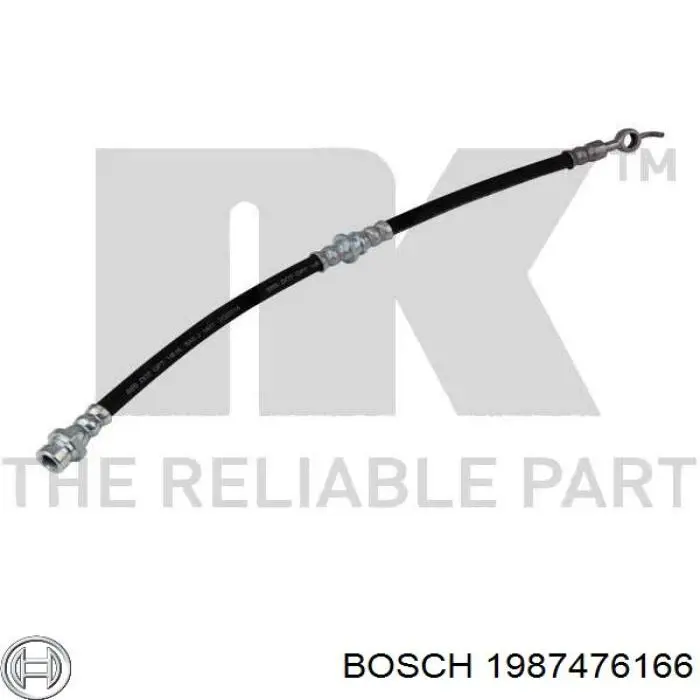 Задний тормозной шланг 1987476166 Bosch