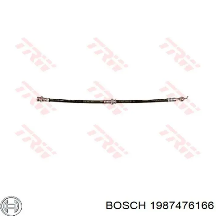 Шланг тормозной задний Bosch 1987476166