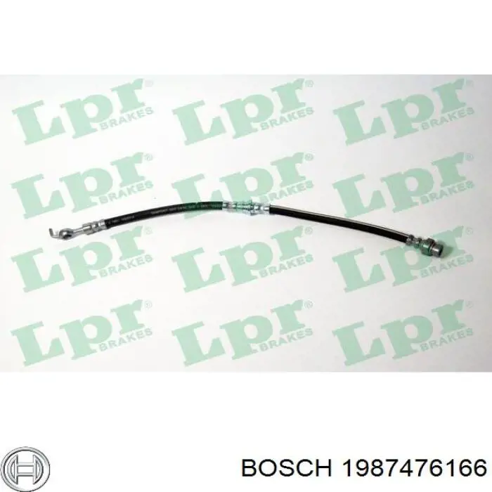 Купить 1987476166 Bosch Задний тормозной шланг