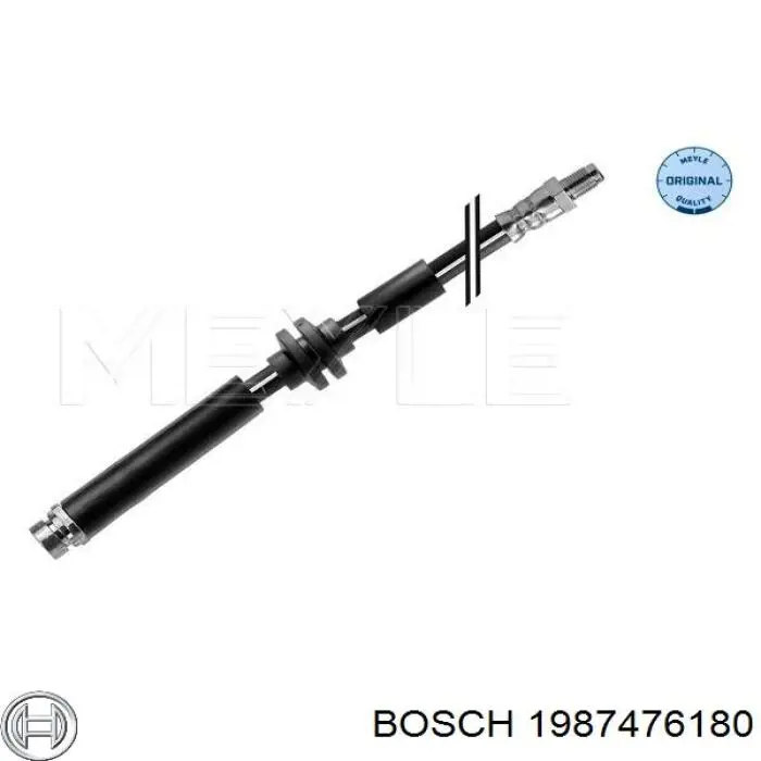 Tubo flexible de frenos trasero 1987476180 Bosch