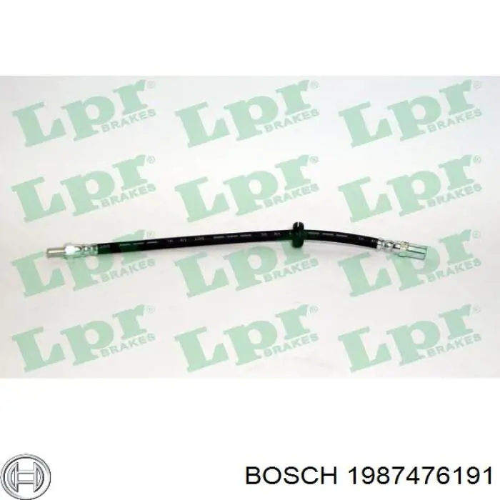Шланг тормозной передний Bosch 1987476191 цена, от 5.83 USD