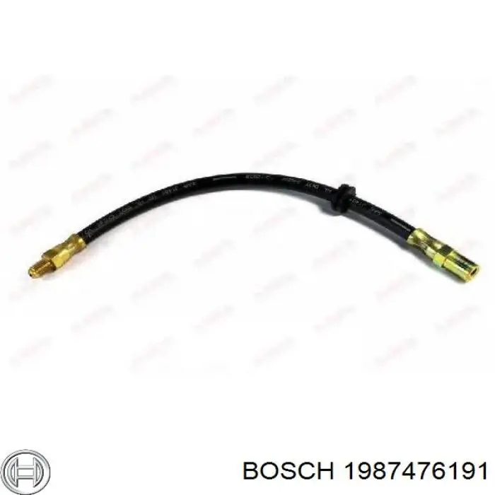 Купить 1987476191 Bosch Шланг тормозной передний