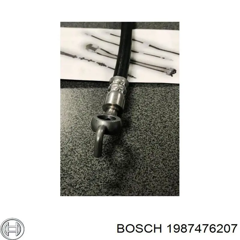 Шланг тормозной задний Bosch 1987476207