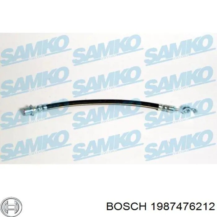 Задний тормозной шланг 1987476212 Bosch