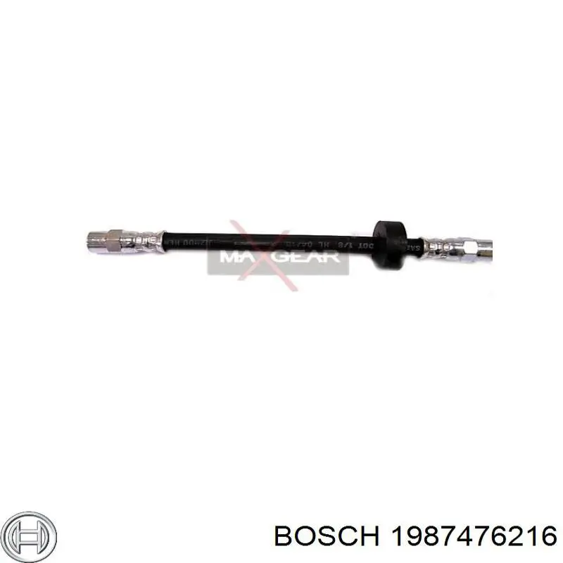 1987476216 Bosch Гибкая тормозная трубка задняя