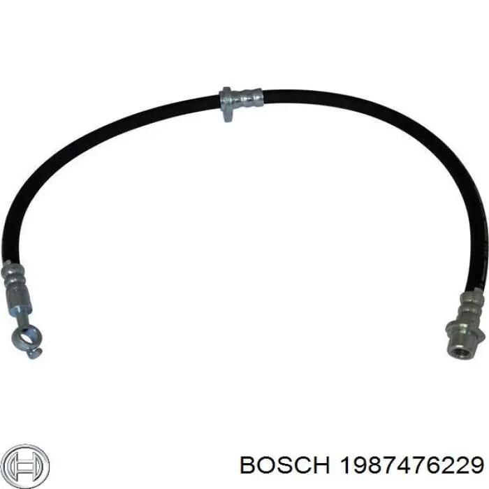 Купить 1987476229 Bosch Шланг тормозной задний правый