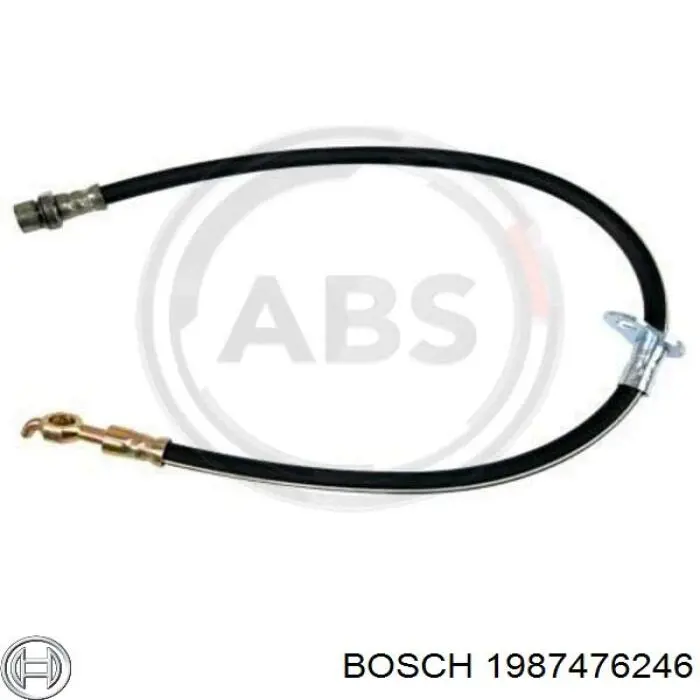 Шланг тормозной передний, левый Bosch 1987476246 цена, от 23.11 USD