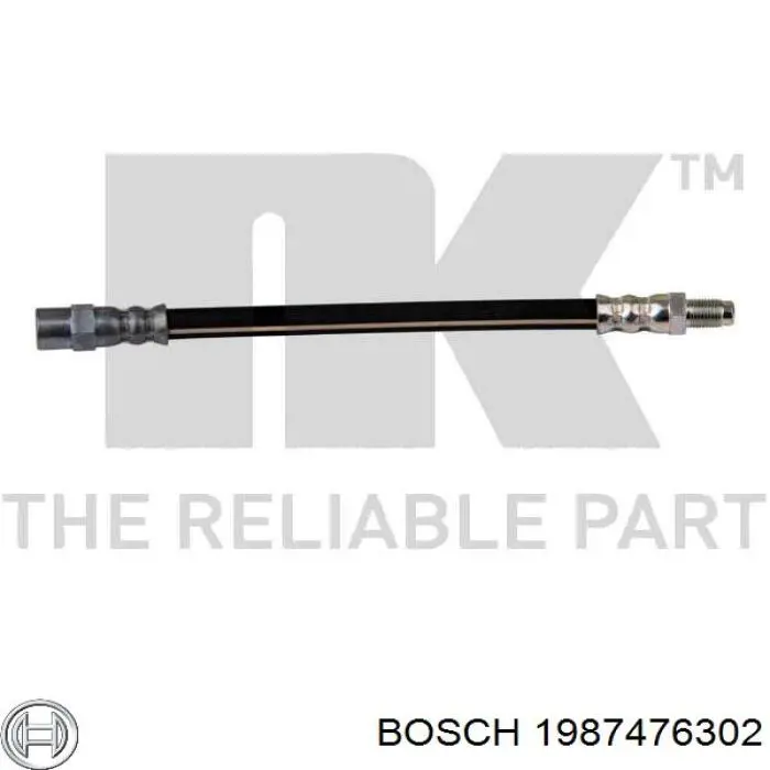 Тормозной шланг задний Bosch 1987476302 цена, от 3.65 USD