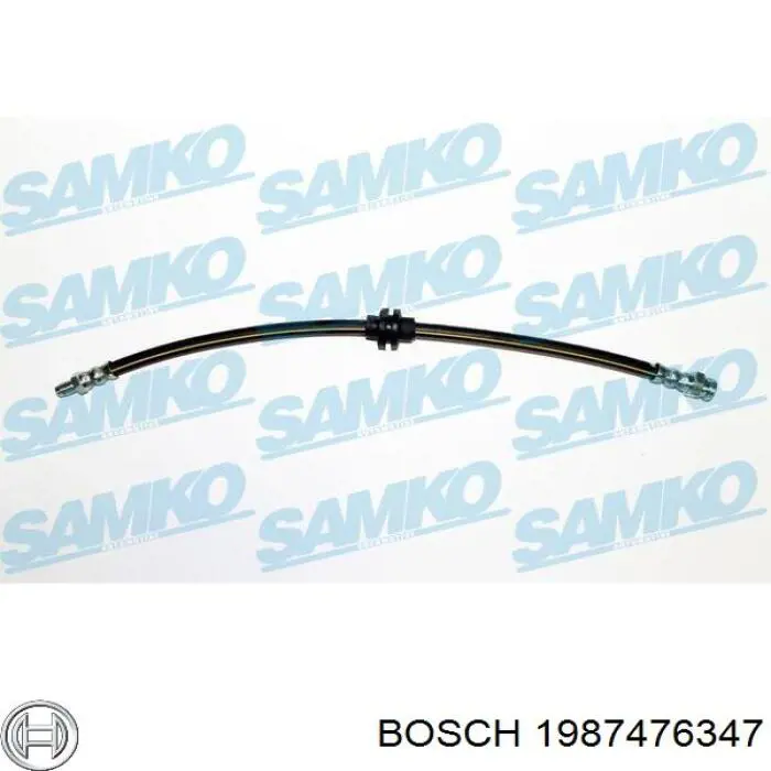 Тормозной шланг задний Bosch 1987476347 цена, от 10.01 USD