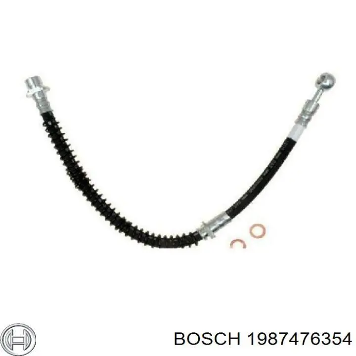 1987476354 Bosch Гибкая тормозная трубка передняя