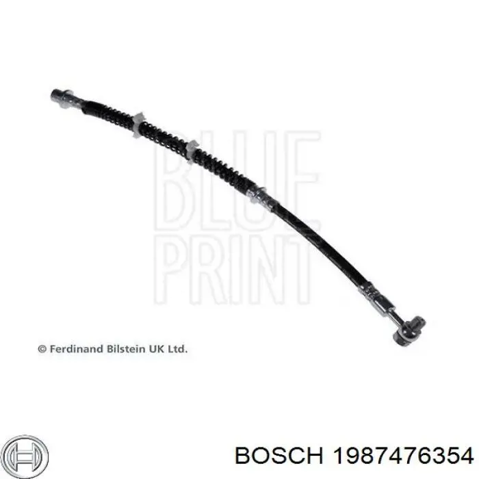 1987476354 Bosch шланг тормозной передний