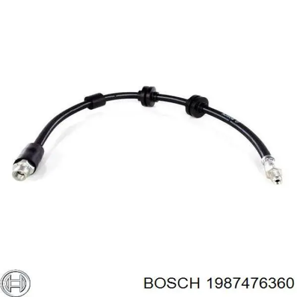 Шланг тормозной передний Bosch 1987476360 цена, от 18.10 USD