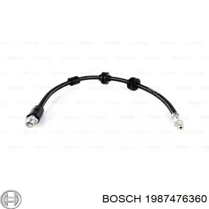 Шланг тормозной передний Bosch 1987476360