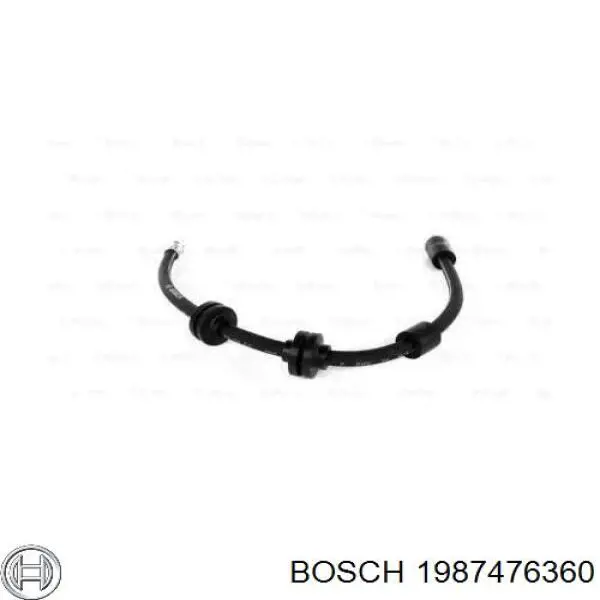 1987476360 Bosch Гибкая тормозная трубка передняя