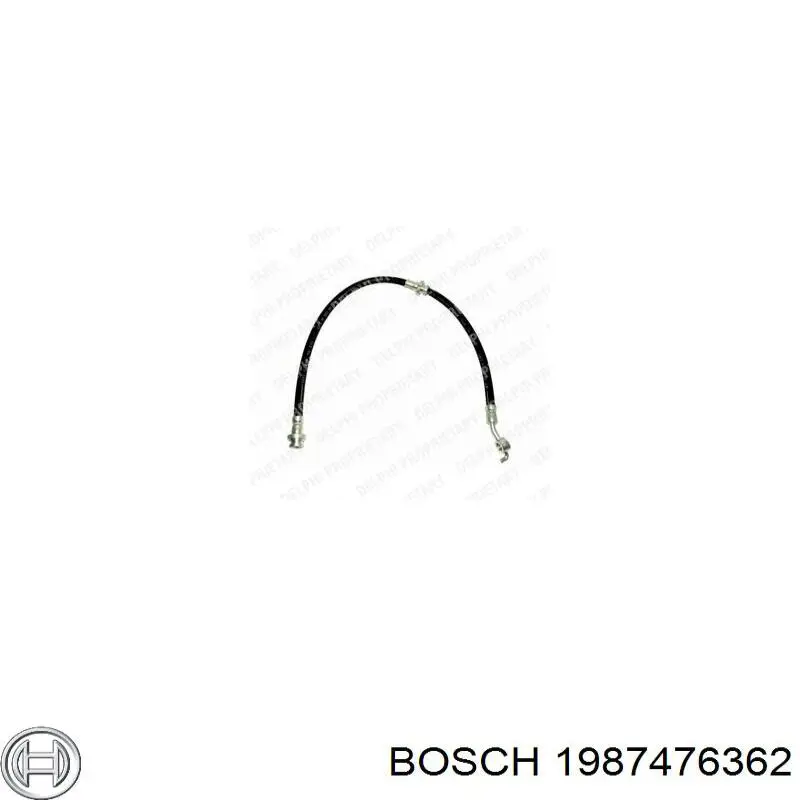 1987476362 Bosch Шланг тормозной передний правый