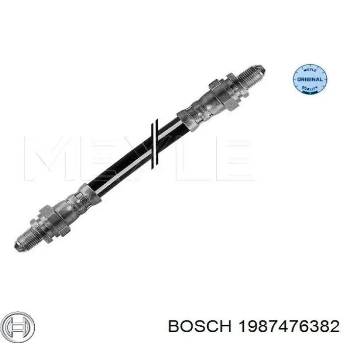 1987476382 Bosch шланг тормозной задний