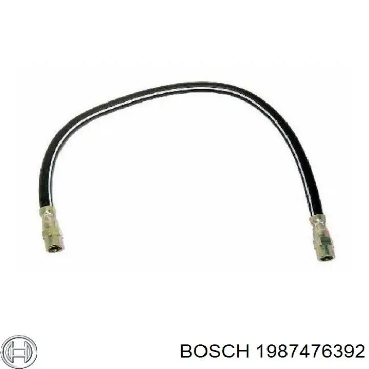 Mangueira do freio dianteira 1987476392 Bosch
