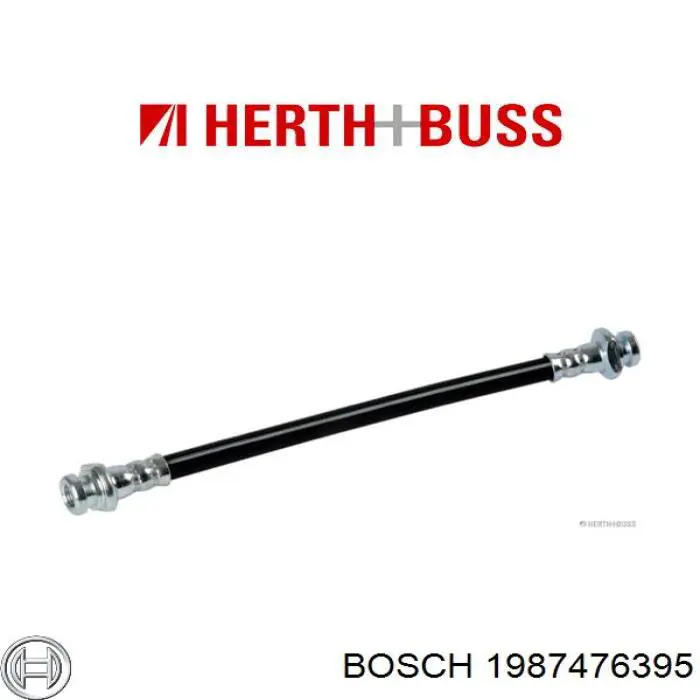 Купить 1987476395 Bosch Задний тормозной шланг