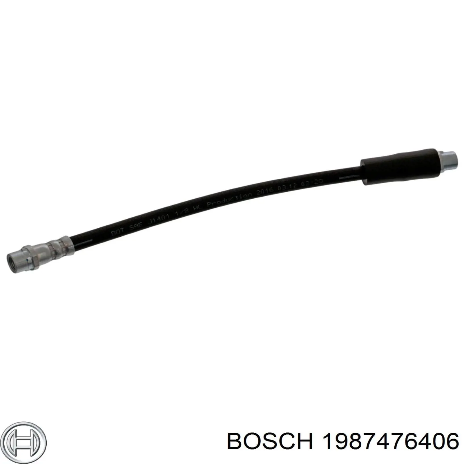 Шланг тормозной передний Bosch 1987476406 цена, от 10.10 USD