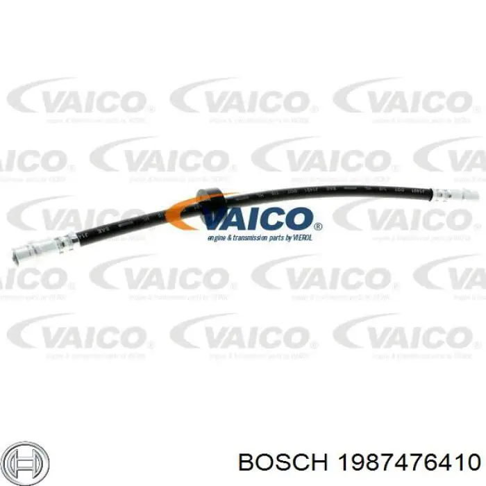 Купить 1987476410 Bosch Шланг тормозной передний