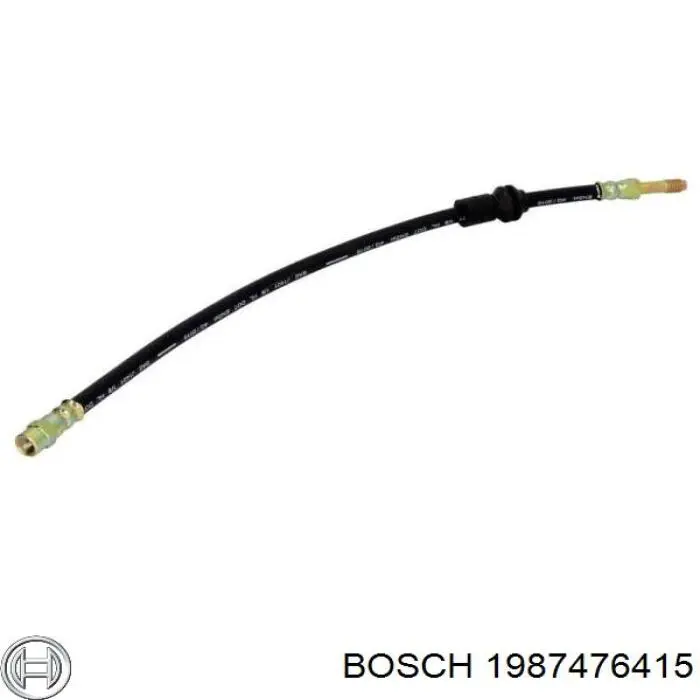 Купить 1987476415 Bosch Шланг тормозной передний