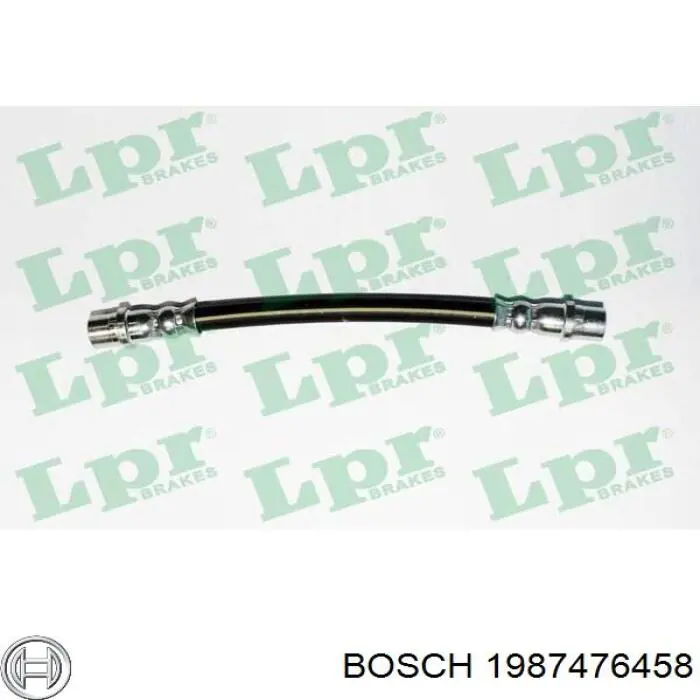 1987476458 Bosch Гибкая тормозная трубка задняя