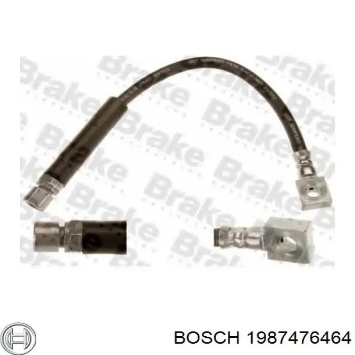 Шланг тормозной передний Bosch 1987476464